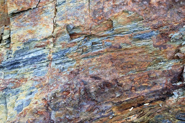 Strato Rustico Struttura Rocciosa Montagna Modello Sfondo — Foto Stock