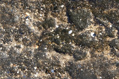 Kaba deniz arka plan. Deniz kaya cliff doku.