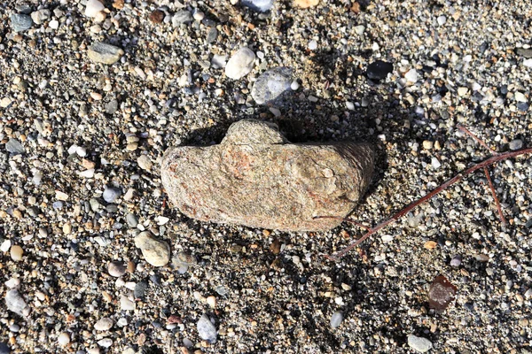 Камінь Гілочкою Пляжі — стокове фото