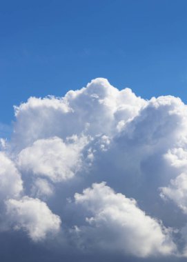 Atmosfer doğa desen. Gökyüzü cennet arka plan. Bulutlar hava zemin.