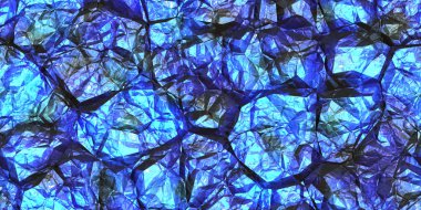 Mavi değerli taş dikişsiz desen. Parlak renkler kaya taşı doku. Kristal mücevher duvar arka plan.