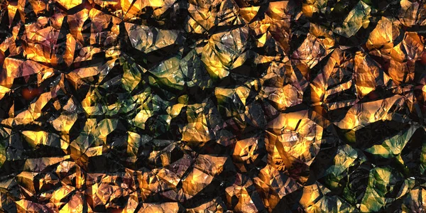 Amarelo preto cores brilhantes pedra textura. Cristal fundo da parede de gema. Padrão sem emenda Gemstone . — Fotografia de Stock