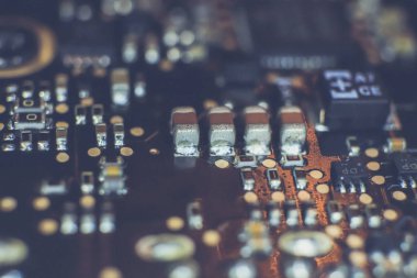Mühendislik Endüstriyel Makro Yakınçekim Deseni.