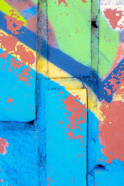 Soyut sokak sanatı deseni. Yıpranmış grafiti duvar arka plan. Grunge doku boyalı. Eski boya yüzeyi.