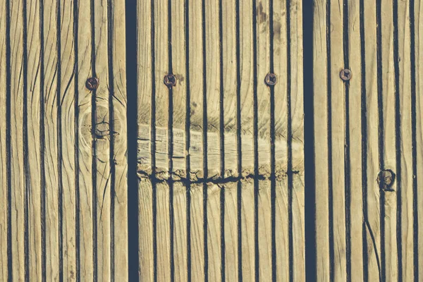 Floating pier vertical wooden planks texture background macro closeup — Stock Photo, Image