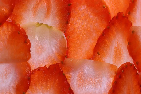 Strawberry texture. Fresh delicious strawberries background.