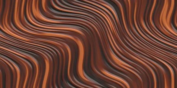 Chocolat Liquide Courbes Mouvement Arrière Plan Texture Crème Dynamique Torsion — Photo