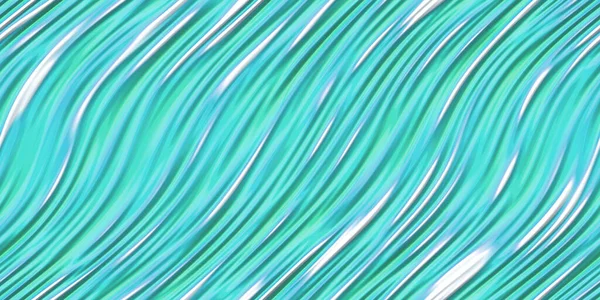 Fließende Blau Weiße Türkisfarbene Abstrakte Designkulisse Cremig Gebogene Blütengeloberfläche Flüssige — Stockfoto