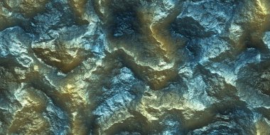 Altın Gümüş Parlak Taş Yüzey. Metal Boyalı Kaya Parlak Arkaplan. Boyalı Uçurum Parıltısı dokusu. Metalik Ore Parıltısı Arkaplanı.