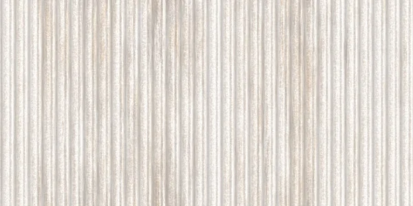 Выветренная Белая Гофрированная Металлическая Текстура Обжаренный Забор Ребристая Металлическая Поверхность — стоковое фото