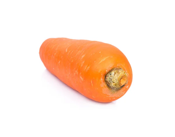 Carota Isolata Con Sfondo Bianco — Foto Stock