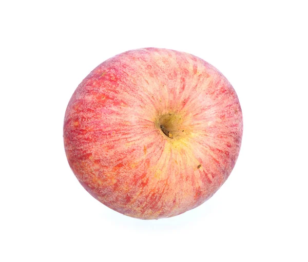 Æble Isoleret Hvid Baggrund - Stock-foto