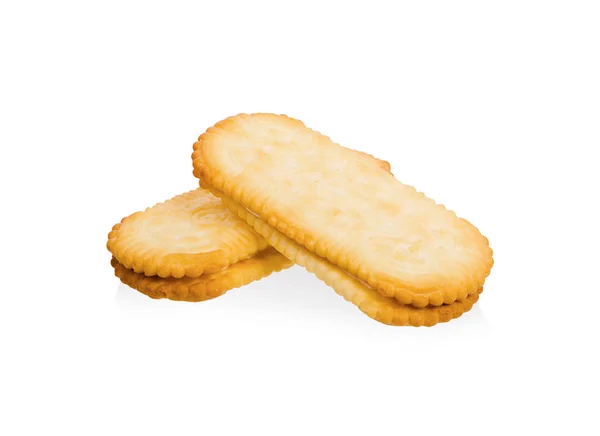 Cracker Isoliert Auf Weißem Hintergrund — Stockfoto