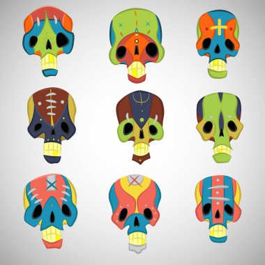 kafatası renk kümesi