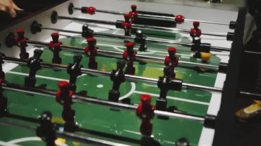 Tablo futbol. Langırt.