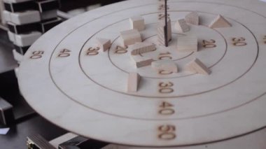 Parti oyun oynadı Jenga