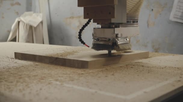 Slow Motion werken met PowerTools. — Stockvideo