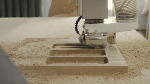 Slow Motion werken met PowerTools. — Stockvideo