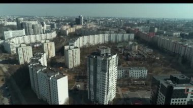 Hava : Minsk şehir Belarus peyzaj Drone çekim