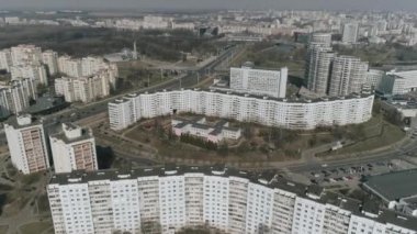 Hava : Minsk şehir Belarus peyzaj Drone çekim
