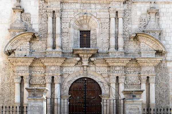 Iglesia Compania Arequipa — Foto de Stock