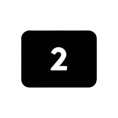 İki numaralı simge tasarımı