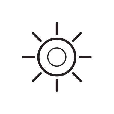 gündoğumu simge vektör çizim, Eps10.