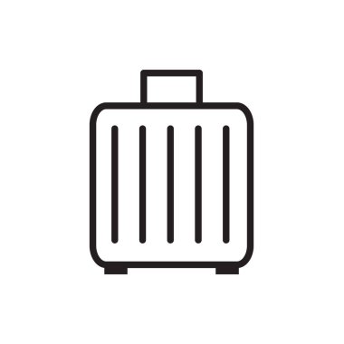  Bagaj simge vektör çizim, Eps10.