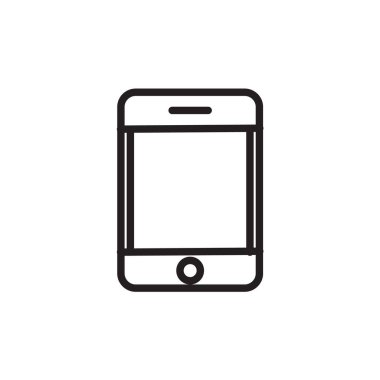 Mobil kutsal kişilerin resmi, vektör çizim Eps 10