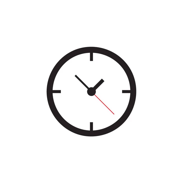 Ikonę Zegara Ilustracji Wektorowych Eps10 — Wektor stockowy