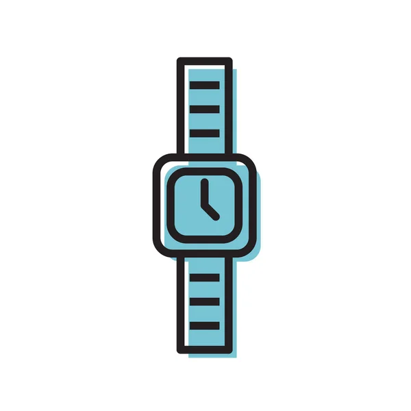 Icono Del Reloj Vector Eps — Vector de stock