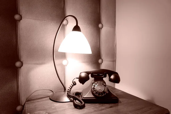Vintage Telephone Used Years Ago — Stock Photo, Image