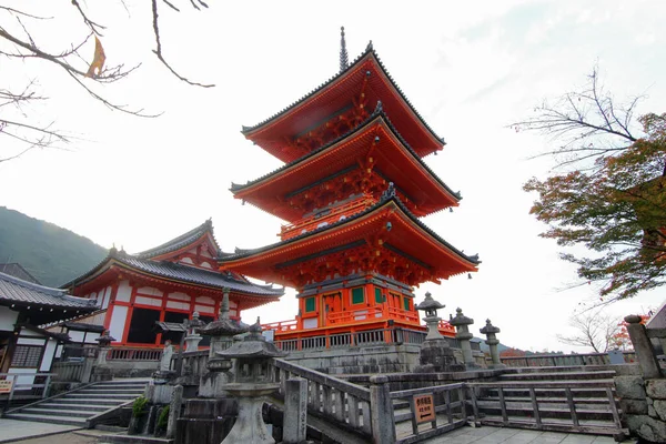 Kiyomizu Dera Formalmente Otowa San Kiyomizu Dera Tempio Buddista Situato — Foto Stock