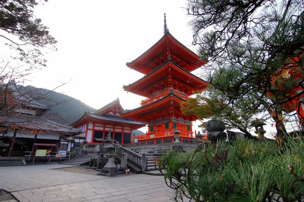 Kiyomizu Dera Formalmente Otowa San Kiyomizu Dera Tempio Buddista Situato — Foto Stock