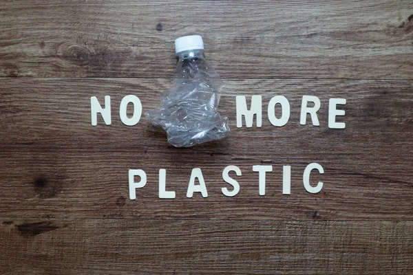 Защита Окружающей Среды Помощью Меньше Пластиковых Соломенных Сообщений Пластиковой Кампании — стоковое фото