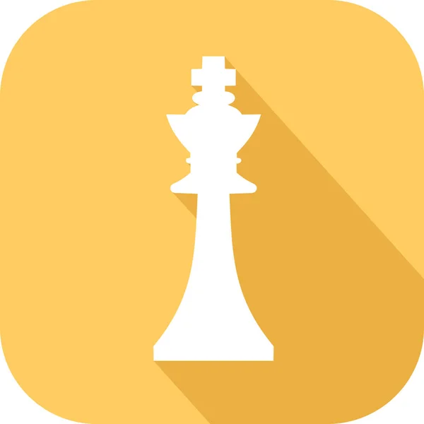 Chess Game Piece Icon — Stock Vector