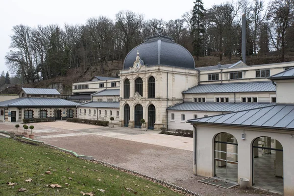 Ustanowienie Spa Saint Honor Les Bains Burgundii Francji — Zdjęcie stockowe