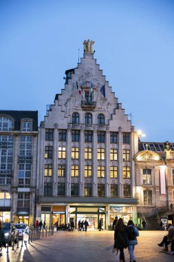 Tarihi Lille Fransa'nın merkezinde inşa