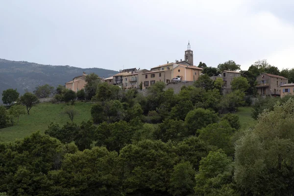 Obec Svatého Julien Verdon Provence Francie — Stock fotografie