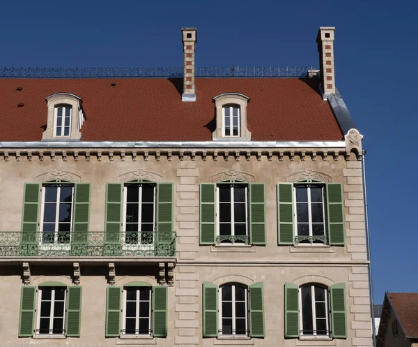 Détail Une Ancienne Maison Dans Ville Metz France — Photo