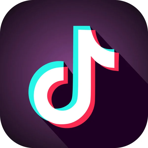 Cep telefonları için TikToc uygulama simgesi