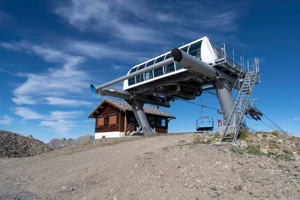 Chairlift Top Mountain Alps Summer — Stock Photo, Image