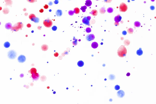 Suluboya renkli boya Drips Splatters ve arka plan için noktalar