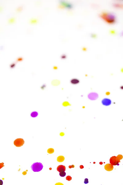 Ακουαρέλα Χρώματα Splatters Σταλαγματιές Χρωμάτων Και Σποτ Για Φόντο — Φωτογραφία Αρχείου