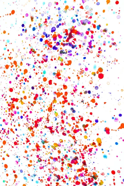 Suluboya renkli boya Drips Splatters ve arka plan için noktalar