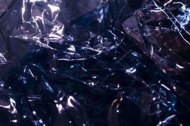 Plastik parlak bkz: soyut ışıltı ile katlanmış arka plan mavi