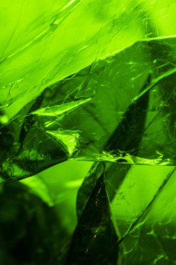 Plastik parlak bkz: soyut ışıltı ile katlanmış arka plan yeşil