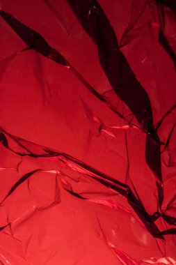 Plastik parlak bkz: soyut ışıltı ile katlanmış arka plan kırmızı