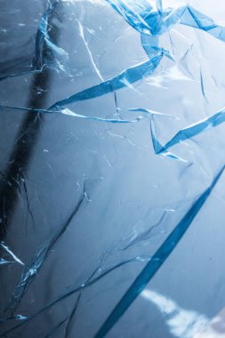 Plastik parlak bkz: soyut ışıltı ile katlanmış arka plan mavi