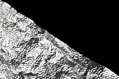 Kalay Metal folyo holografik arka plan yakın çekim